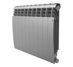 Радиатор Royal Thermo 500 х 10 секций BiLiner Silver Satin биметаллический секционный